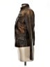 Assorted Brands 100% Leather Graphic Brown Leather Jacket Size S - photo 5
