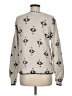 Nic + Zoe Print Ivory Pullover Sweater Size M - photo 2