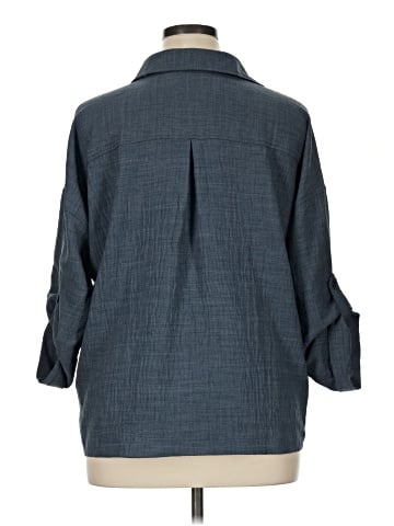 Max Studio 3/4 Sleeve Blouse (view 2)