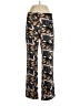 Rewash 100% Rayon Print Black Casual Pants Size L - photo 1