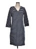 Boden Stripes Blue Casual Dress Size 12R - photo 1