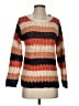 L.L.Bean Signature 100% Cotton Color Block Orange Pullover Sweater Size XS - photo 1