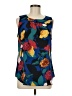 Van Heusen 100% Polyester Blue Sleeveless Blouse Size M - photo 1