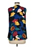 Van Heusen 100% Polyester Blue Sleeveless Blouse Size M - photo 2