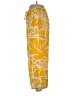 Mlle Gabrielle Print Yellow Casual Pants Size L - photo 5