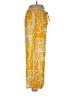 Mlle Gabrielle Print Yellow Casual Pants Size L - photo 4