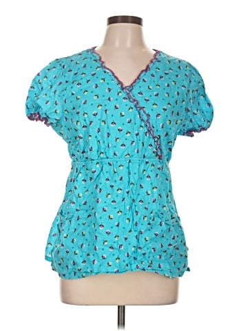 Cherokee Short Sleeve Blouse (view 1)
