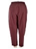 Athleta Solid Burgundy Purple Casual Pants Size 26 - photo 2