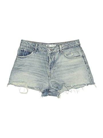 Zara Denim Shorts (view 1)
