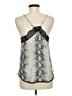 Lovestitch Silver Sleeveless Blouse Size M - photo 2