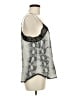 Lovestitch Silver Sleeveless Blouse Size M - photo 4