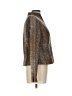 Carmen Marc Valvo Tweed Brown Blazer Size 12 - photo 4