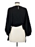 Reiss 100% Polyester Black Long Sleeve Blouse Size 6 - photo 2