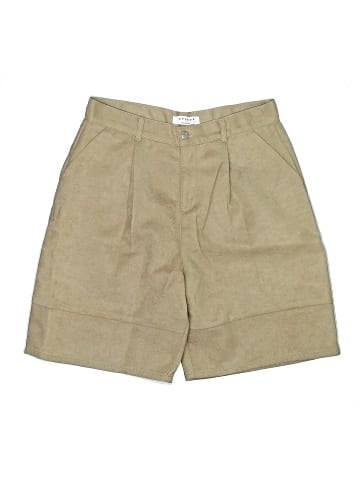 Topshop Khaki Shorts (view 1)