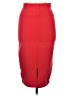 Bebe Solid Red Formal Skirt Size M - photo 2