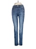 Express Hearts Blue Jeans Size 00S - photo 1