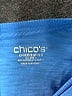 Chico's Blue 3/4 Sleeve T-Shirt Size XL (3) - photo 7