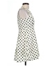 Freebird 100% Polyester Polka Dots Ivory Cocktail Dress Size L - photo 4