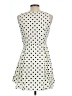 Freebird 100% Polyester Polka Dots Ivory Cocktail Dress Size L - photo 2