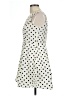 Freebird 100% Polyester Polka Dots Ivory Cocktail Dress Size L - photo 5