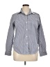 Chaps 100% Cotton Houndstooth Gray Long Sleeve Button-Down Shirt Size XL - photo 1