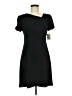Unbranded 100% Polyester Solid Black Casual Dress Size 6 (petite) - photo 1