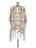 City Chic 100% Polyester Teal Kimono Size 20 Plus (L) - photo 2