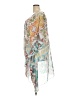 City Chic 100% Polyester Teal Kimono Size 20 Plus (L) - photo 5