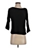 Kim & Cami Black 3/4 Sleeve Top Size S - photo 1
