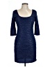 Material Girl Blue Cocktail Dress Size L - photo 1