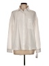 Apana Solid Ivory Long Sleeve Blouse Size M - photo 1