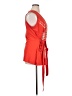 Coldwater Creek 100% Cotton Red Kimono Size 1X - photo 4