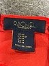 RACHEL Rachel Roy 100% Polyester Red Short Sleeve Blouse Size M - photo 7