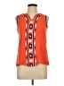 THML Orange Sleeveless Blouse Size L - photo 1