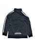 Adidas 100% Polyester Blue Track Jacket Size 7 - photo 2