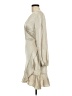 Shein 100% Polyester Ivory Casual Dress Size 6 - photo 5