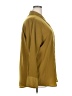 Nine West 100% Polyester Solid Gold Long Sleeve Blouse Size XXL - photo 4