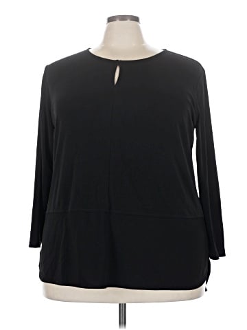 Lauren by Ralph Lauren 3/4 Sleeve Top (view 1)