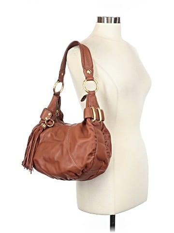 B Makowsky Leather Hobo (view 2)