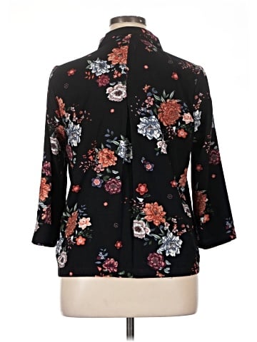 Bobeau 3/4 Sleeve Blouse (view 2)