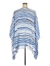Catherines 100% Polyester Blue Poncho Size 2X - photo 2