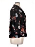 Bobeau Floral Black 3/4 Sleeve Blouse Size XL - photo 4