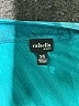 Rafaella 100% Nylon Teal Sleeveless Blouse Size 3X - photo 7
