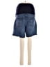 a:glow Blue Denim Shorts Size 14 Maternity - photo 2