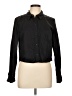 Express 100% Cotton Black Long Sleeve Button-Down Shirt Size L - photo 1