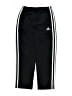 Adidas 100% Polyester Black Track Pants Size 7 - photo 1