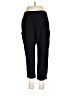 The Odells Solid Black Casual Pants Size L - photo 2