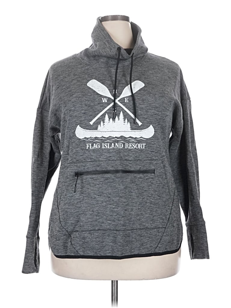 Pre-owned Sport-tek Pullover Hoodie In Gray