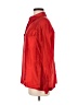 Per Se 100% Silk Red Long Sleeve Silk Top Size M - photo 5