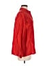 Per Se 100% Silk Red Long Sleeve Silk Top Size M - photo 4